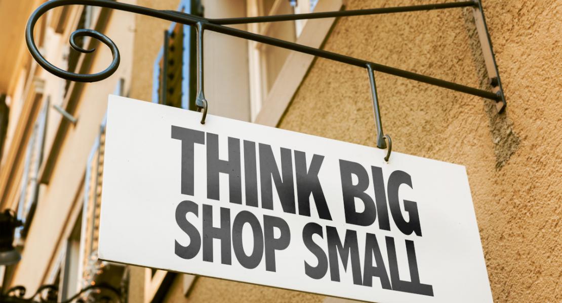 Think big shop small